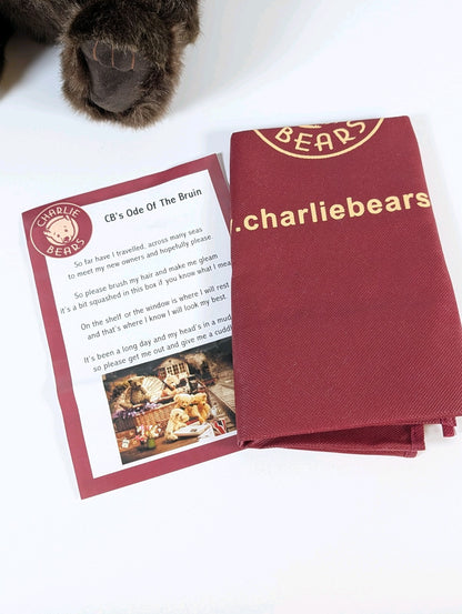 Charlie Bears Roxie the Red Panda -CB141475 with tags