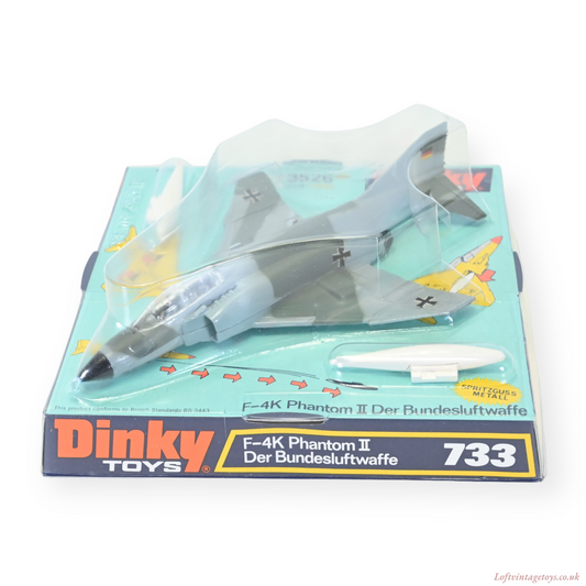 Dinky 733 F-4K Phantom II Aircraft / Der Bundesluftwaffe - Mint