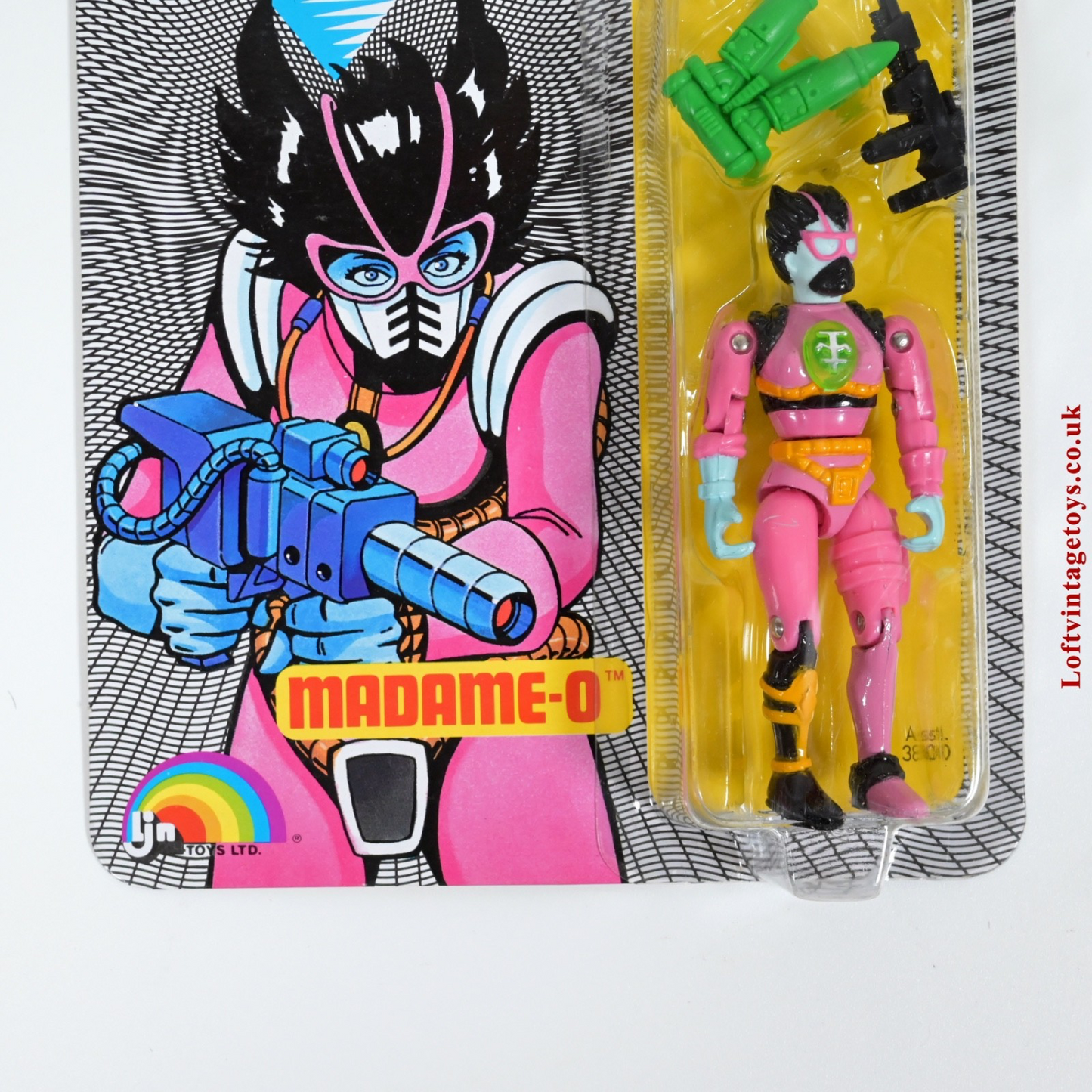 Vintage LJN Toys Bionic Six Madame O Action Figure - New & Sealed