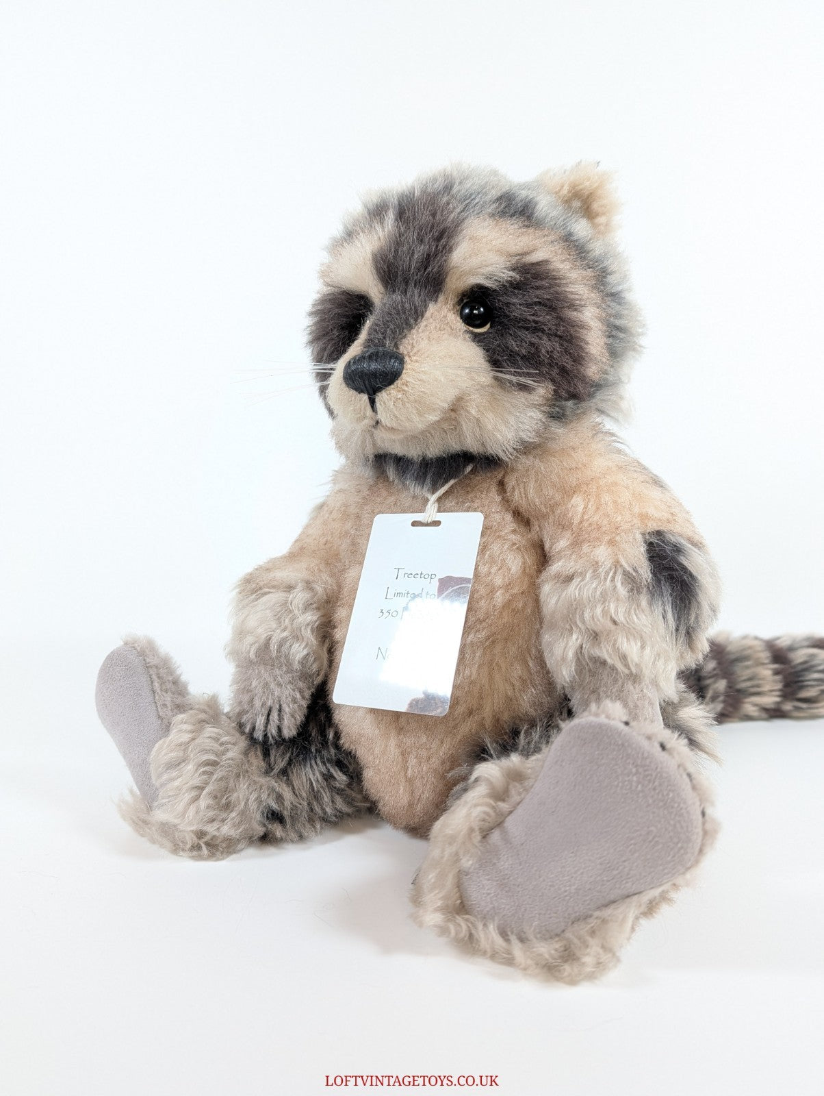 Charlie Bears Treetop Racoon,  Isabelle Collection - SJ 5380