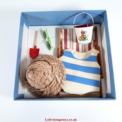 R John Wright Paddington At The Beach Outfit, Ltd Edition of 1000