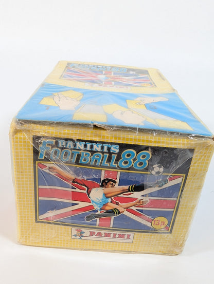 Panini Football 88 Album Stickers - Sealed Box of 100packs