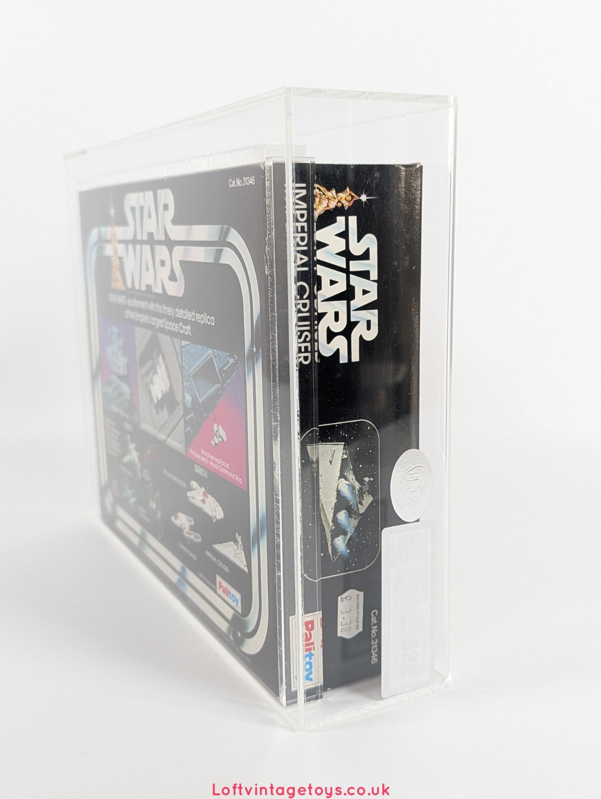 Palitoy Star Wars Croiseur Impérial Diecast série 1979, UKG 85 - Neuf sous Blister Scellé