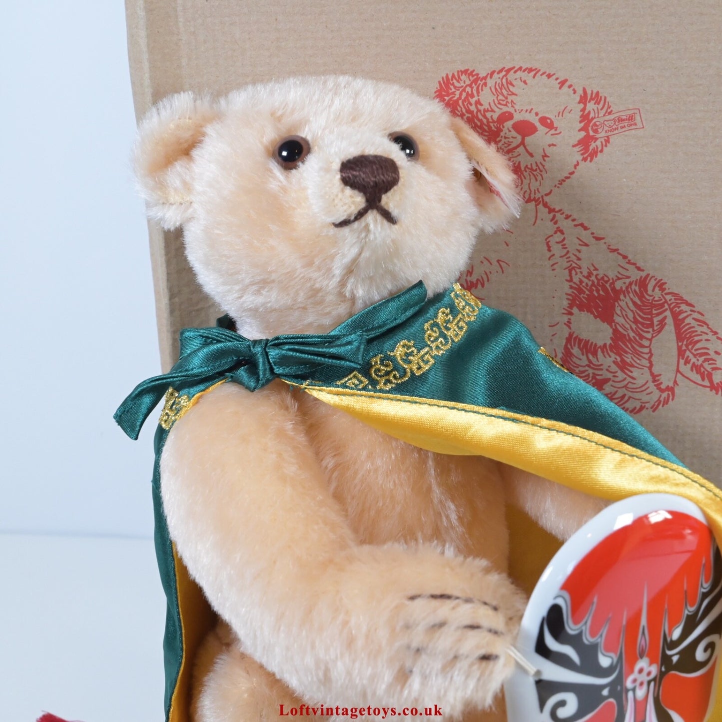 Steiff Chinese Opera Bear Ltd Edition von 1500, entworfen für Hongkong