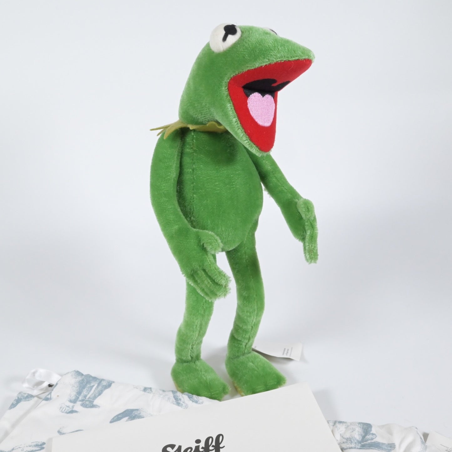 Steiff Kermit The Frog Special Edition, Ltd Edition - Hard to Find - 680397