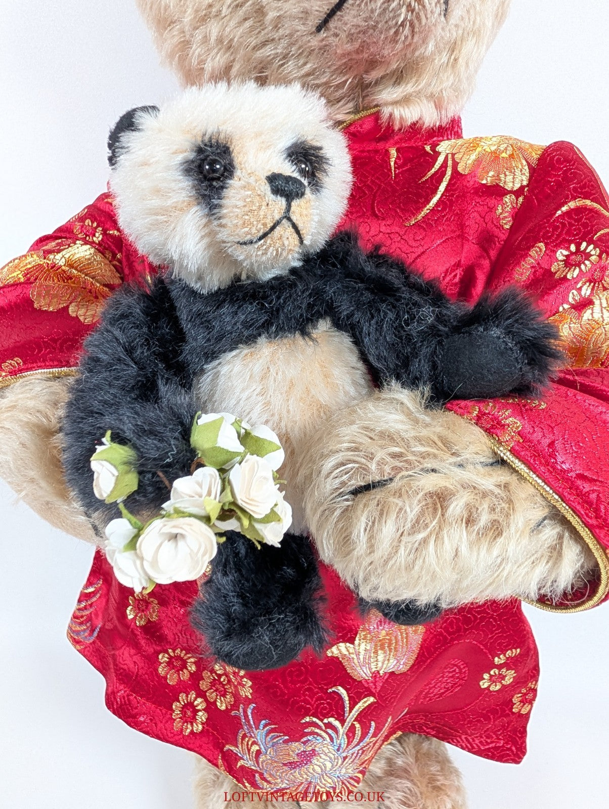 Whittle Le Woods "Mei Ying" Carrying a Panda Bear, Ltd Ed of 6