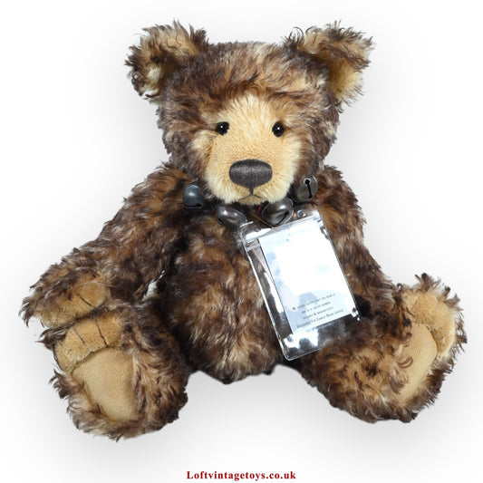 Charlie Bears Fergus Teddy Bear - SJ 3996, Ltd Ed 26/50, VERY RARE