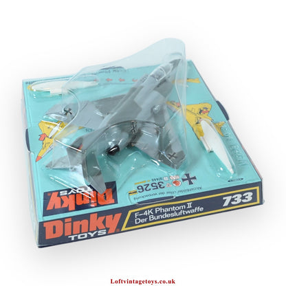 Dinky 733 F-4K Phantom II Aircraft / Der Bundesluftwaffe - Mint/New