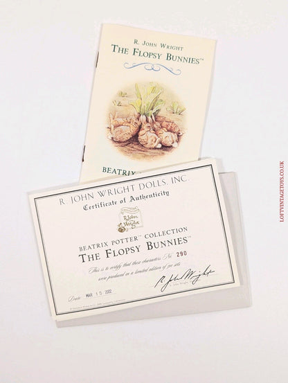 R John Wright Flopsy Bunnies, Ltd Ed of 500