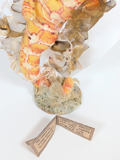 Loris Hancock "Leafy Seadragon With Pearl Collector", OOAK Ltd Ed 1/1