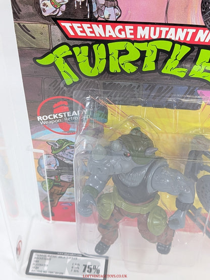 Teenage Mutant Ninja Turtles 1988 Rocksteady 10 BK Unpunched - UKG 75