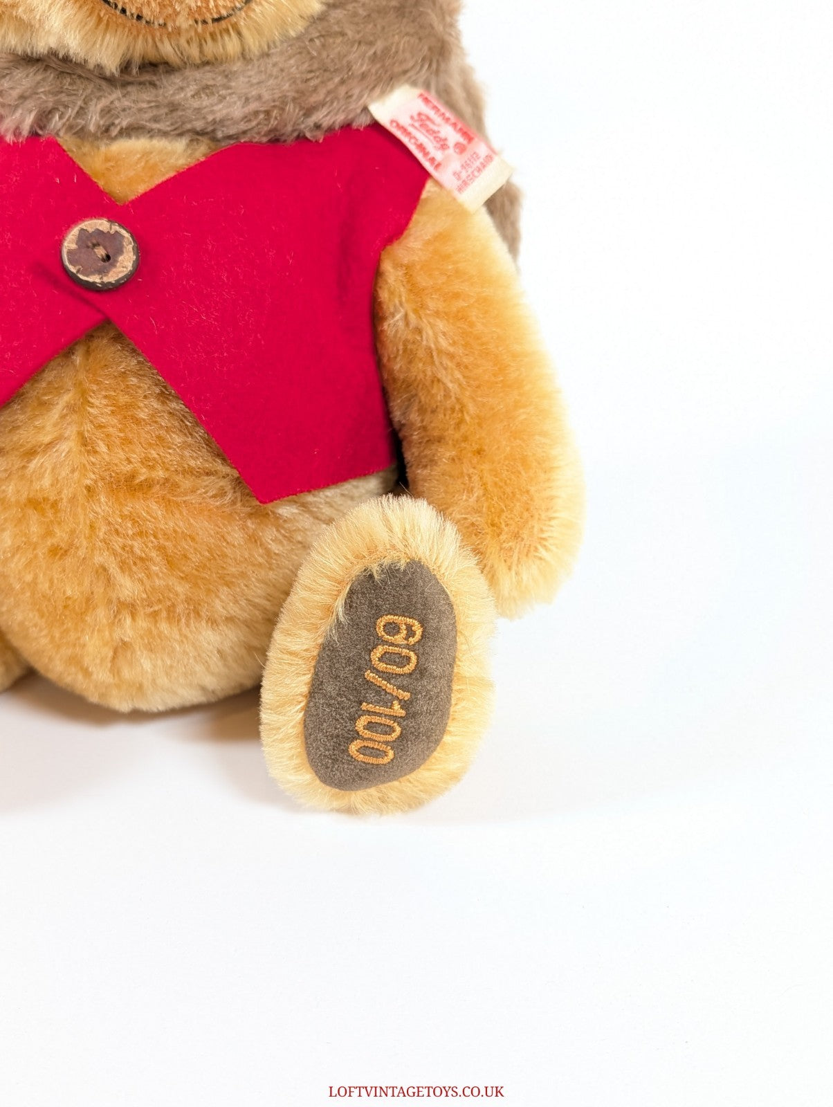 Hermann Teddy Winnie the Pooh Teddy Bear, Disney Epcot 2005, Ltd Ed of 100