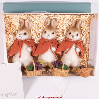 R John Wright  Beatrix Potter Flopsy, Mopsy & Cottontail, Ltd Ed of 500