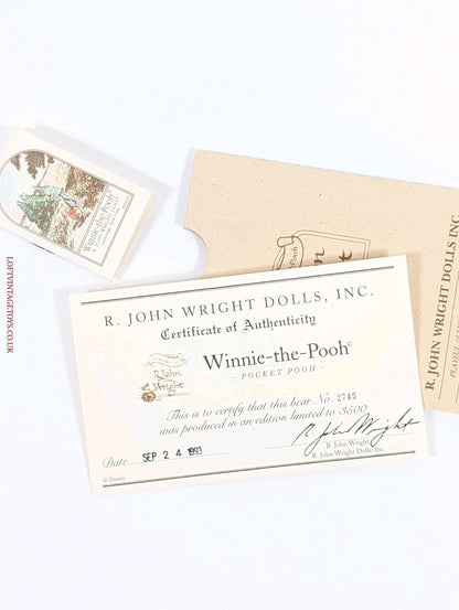 R. John Wright Winnie The Pooh Pocket Pooh, Ltd Edition of 3500