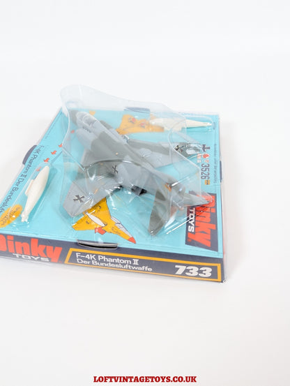 Dinky 733 F-4K German Phantom II Der Bundesluftwaffe Aircraft - Mint