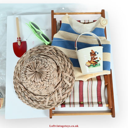 R John Wright Paddington At The Beach Outfit, Ltd Edition of 1000