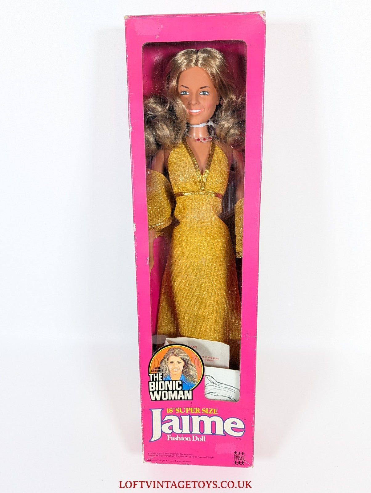 Denys Fisher The Bionic Woman 18 inch Super Size Jaime Fashion Doll