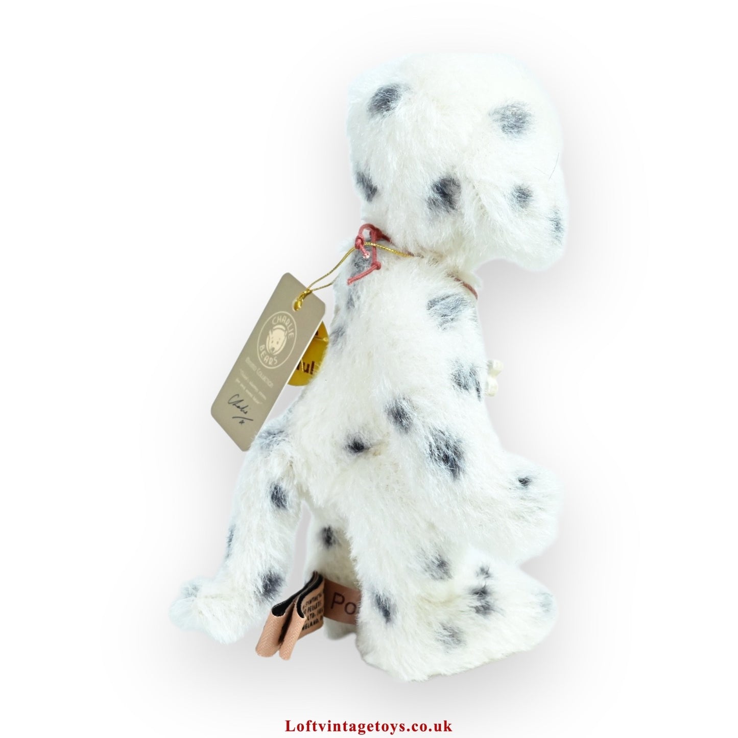 Charlie Bears Polka Dot the Dalmatian Dog, Minimo Collection, Ltd Ed of 1200
