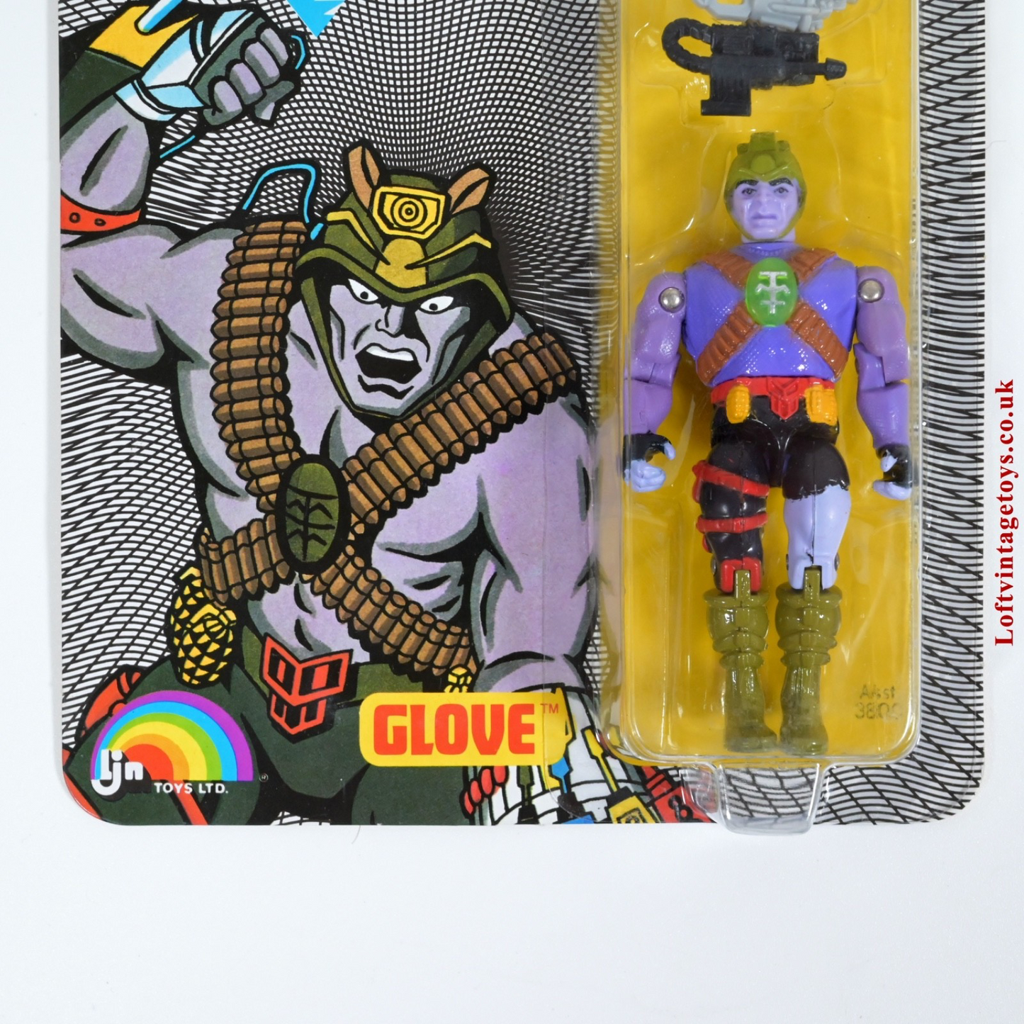 Vintage  LJN Toys Bionic Six GLOVE Action Figure 1986 - New & Sealed