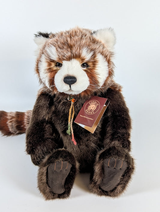 Charlie Bears Roxie the Red Panda -CB141475 with tags