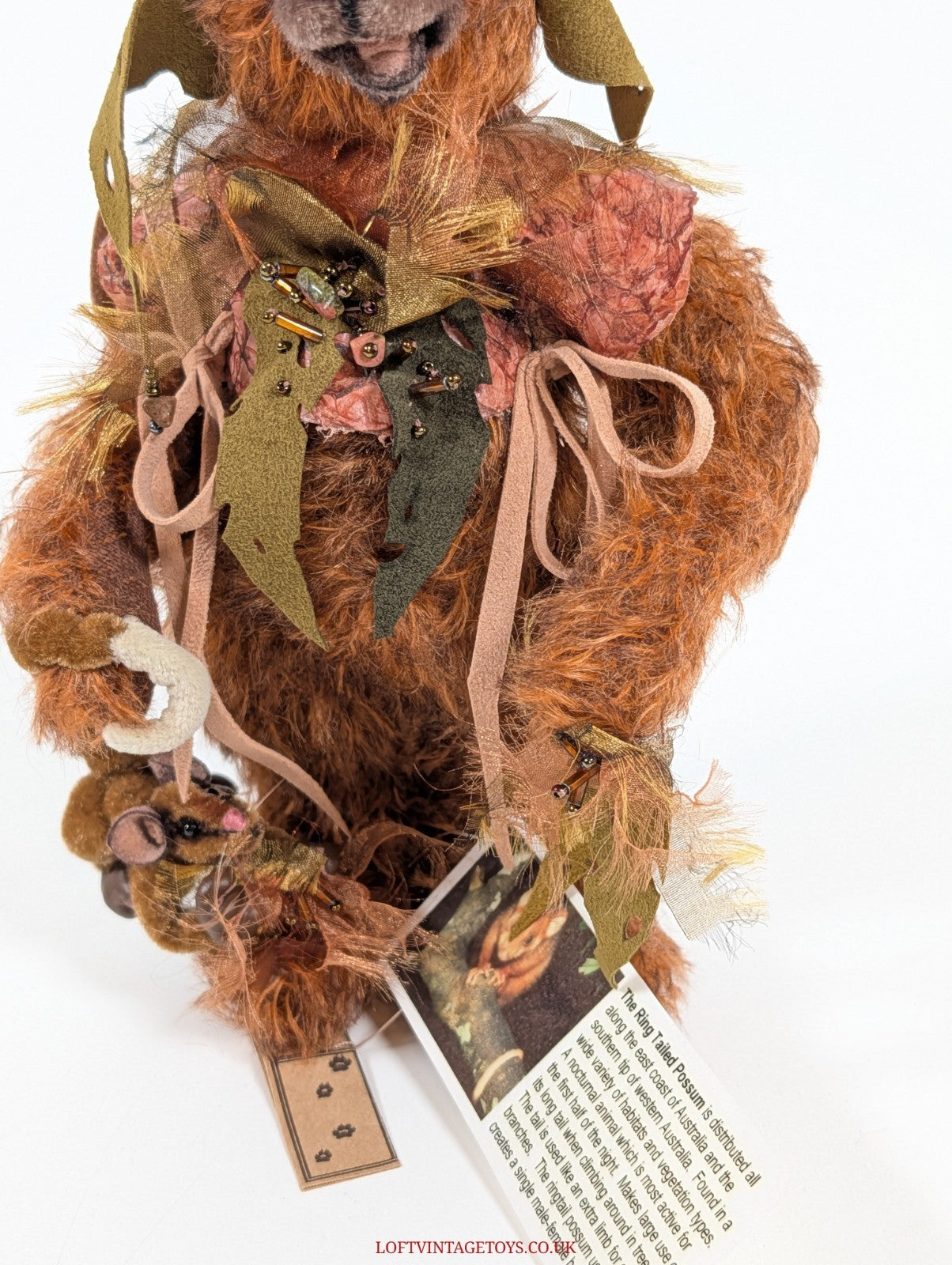 Loris Hancock "Tree Tops Protector With Ring Tailed Possum", OOAK Ltd Ed 1/1