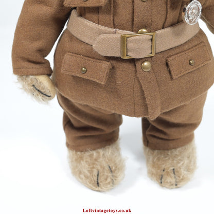Merrythought Soldier Teddy Bear The Fallen, Ltd Edition of 1918