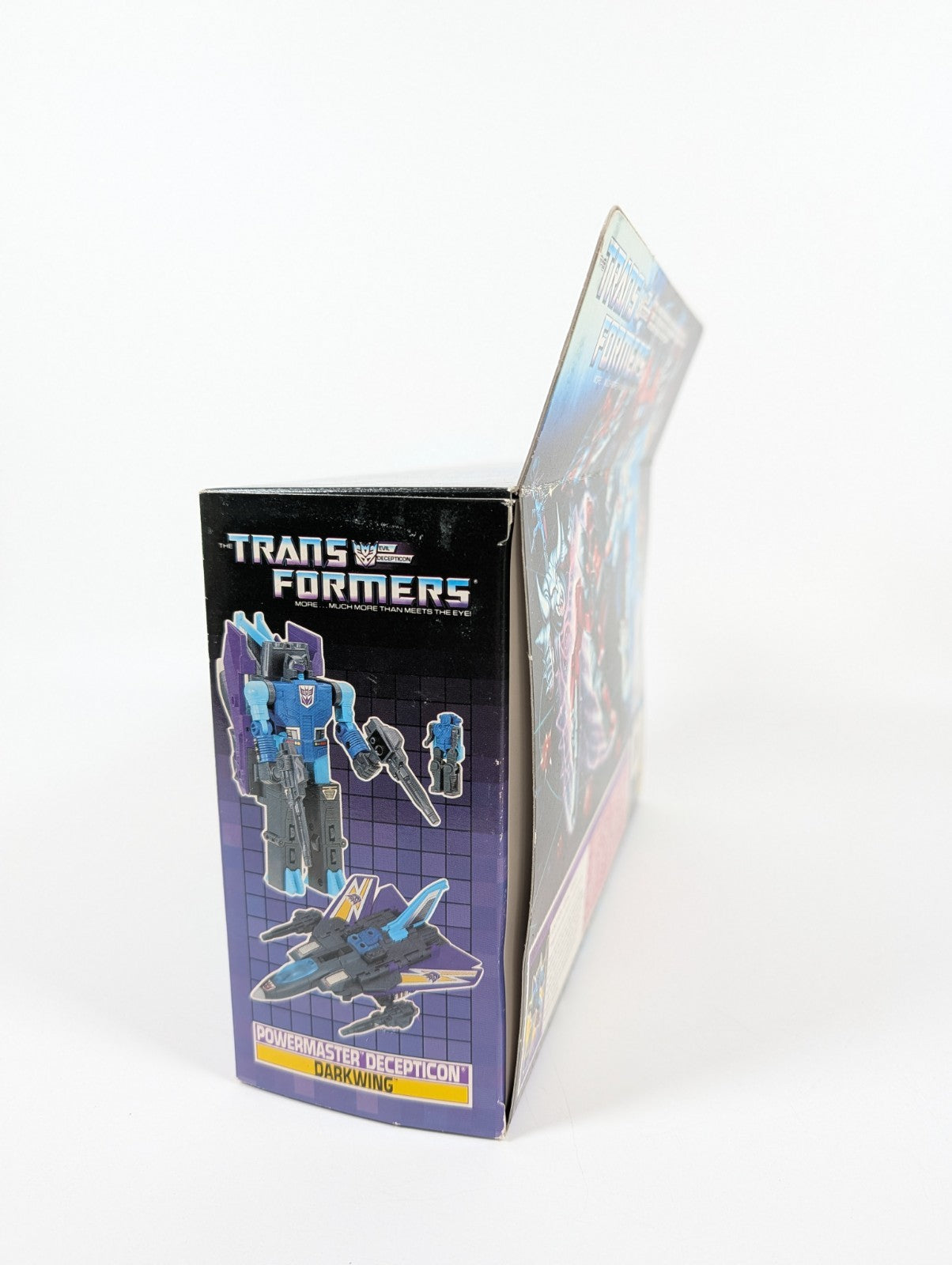 Hasbro Vintage Transformers Powermaster Darkwing With Throttle - Sealed Inside