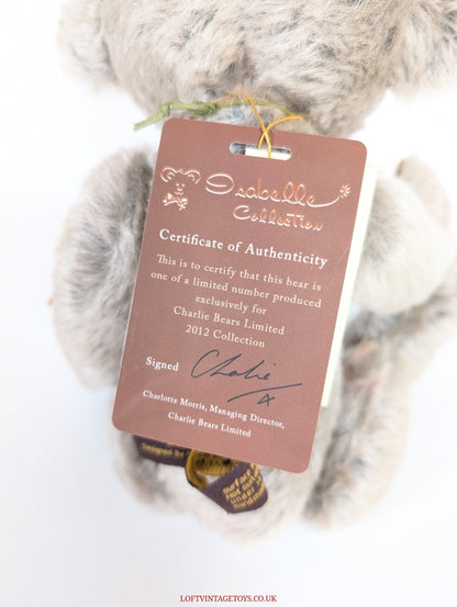 Charlie Bears Dibble Teddy Bear -SJ 5030 -  Limited Edition Of 400