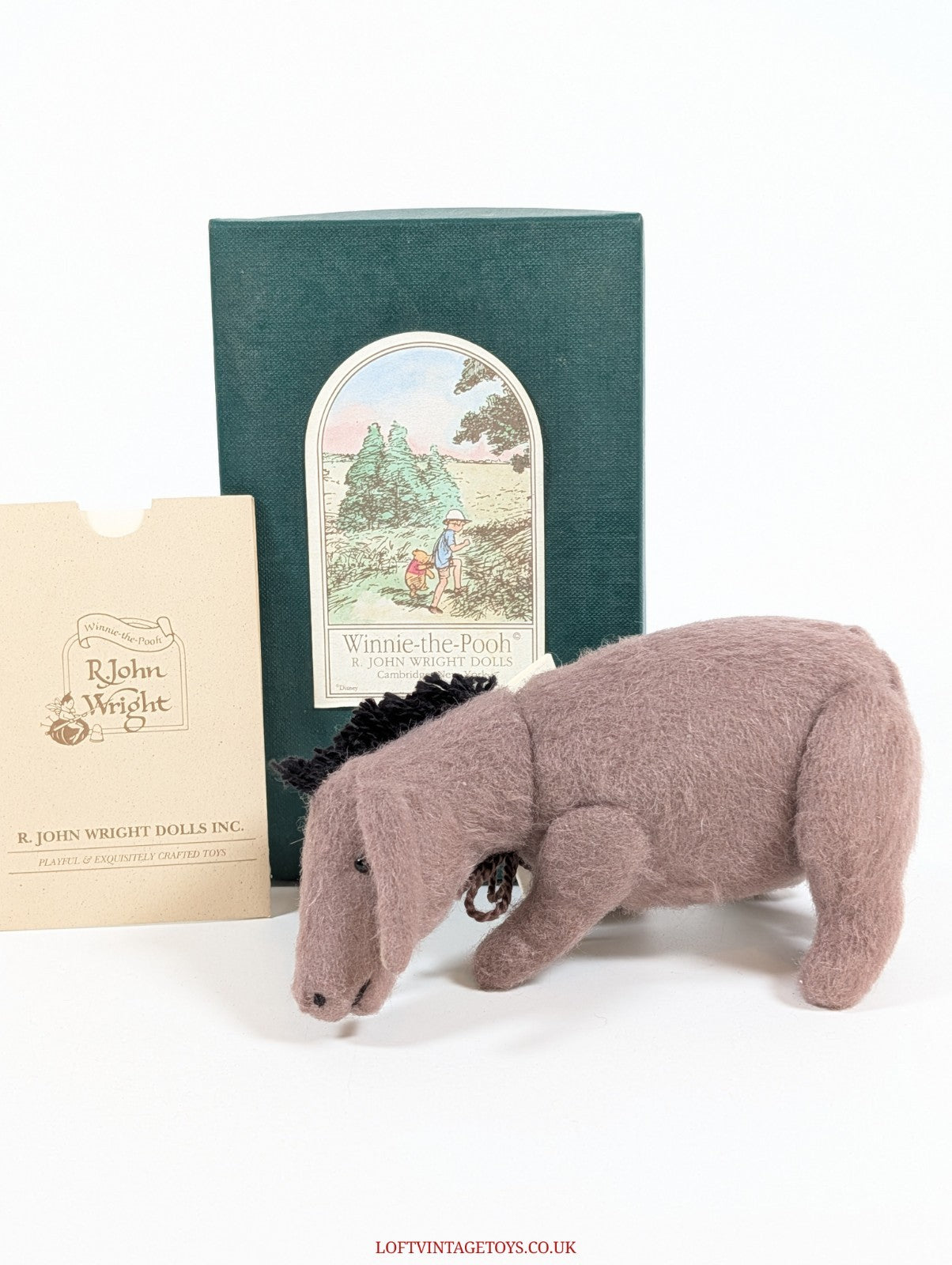 R. John Wright Winnie The Pooh Pocket Eeyore, Ltd Edition of 3500