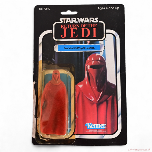 Vintage Kenner Star Wars Return Of The Jedi Emperor's Royal Guard,  77back