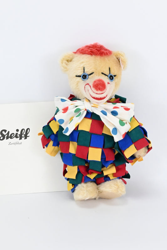 Steiff Germany Lappenclown Teddy Bear - 989605