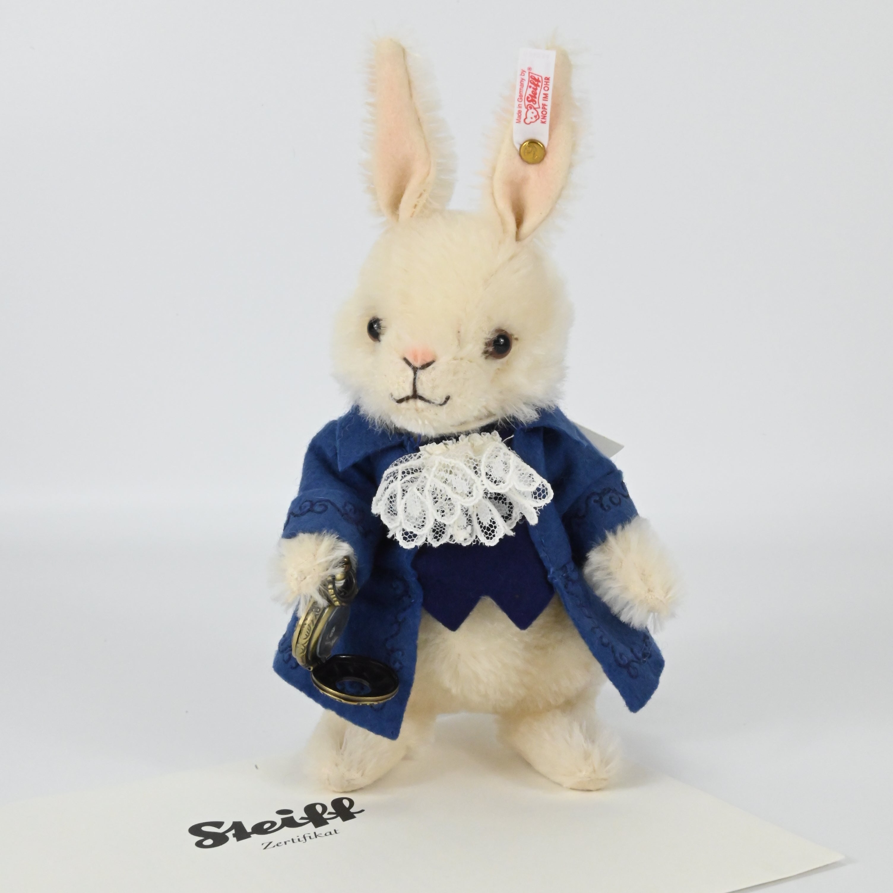 Steiff Vincent White Rabbit Limited Edition Of 1500 – LoftVintageToys