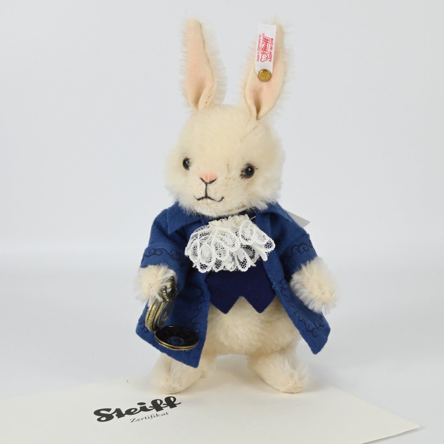 Steiff Vincent White Rabbit Limited Edition Of 1500