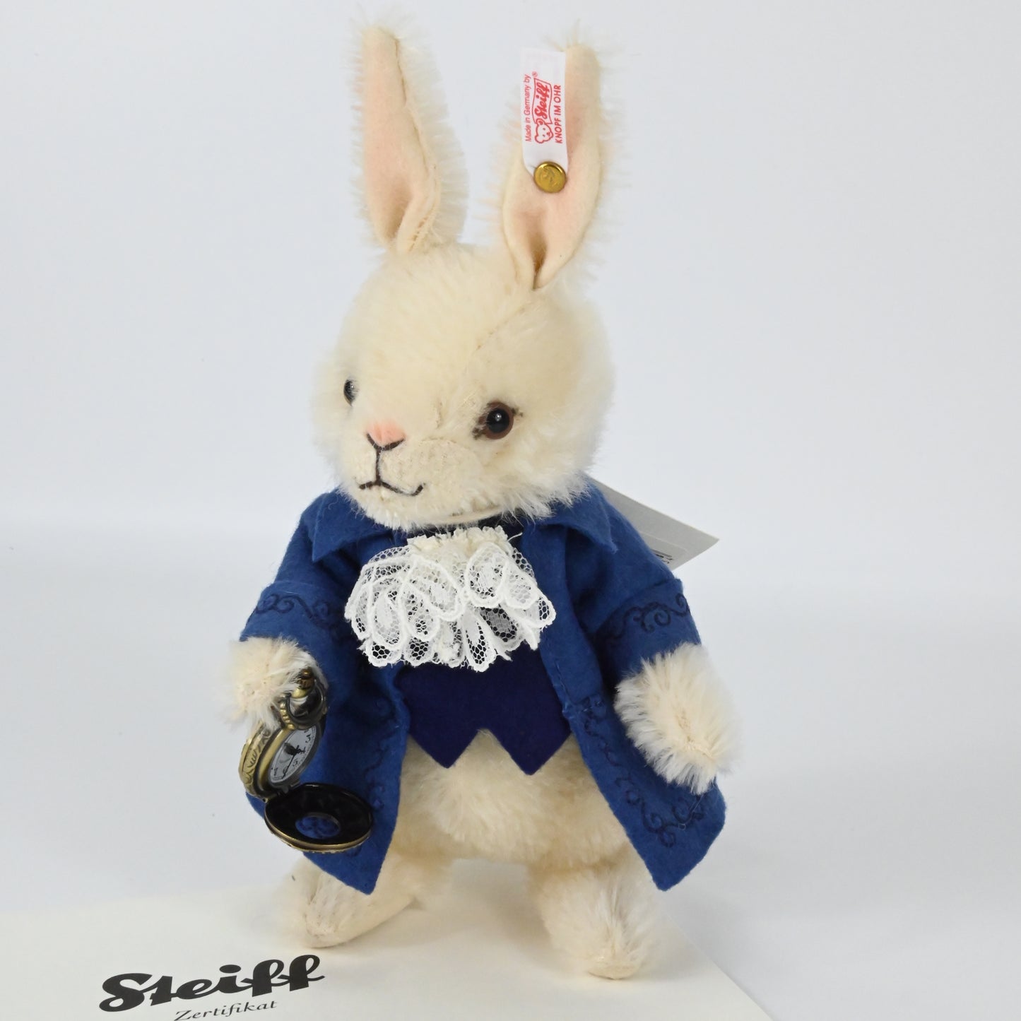 Steiff Vincent White Rabbit Limited Edition Of 1500