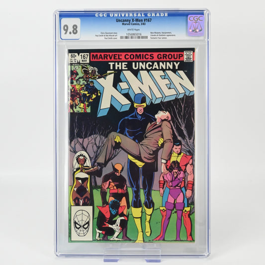 Uncanny X-Men #167 -Marvel Comics 3/83 CGC 9.8 Grade