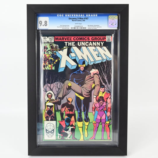 CGC Graded Comics Black Painted Frame & Black Mount *Comic not Included*