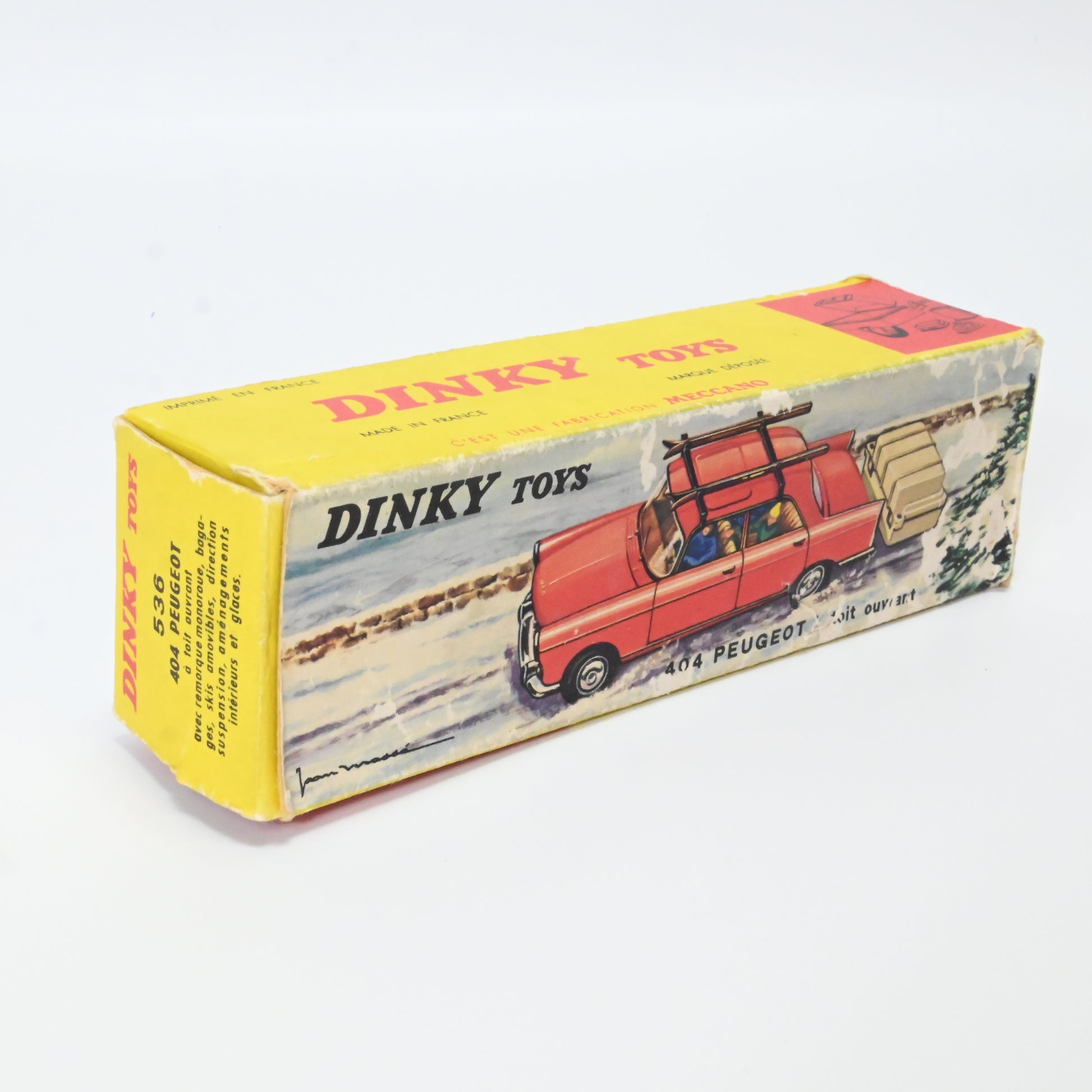 DINKY TOYS 404 Peugeot Caravane Pinder Nr 882 - Original - Jouet Ancien EUR 350,00 - FR DINKY TOYS 404 Peugeot Caravane Pinder Nr 882 - Original - Jouet Ancien EUR 350,00 - FR