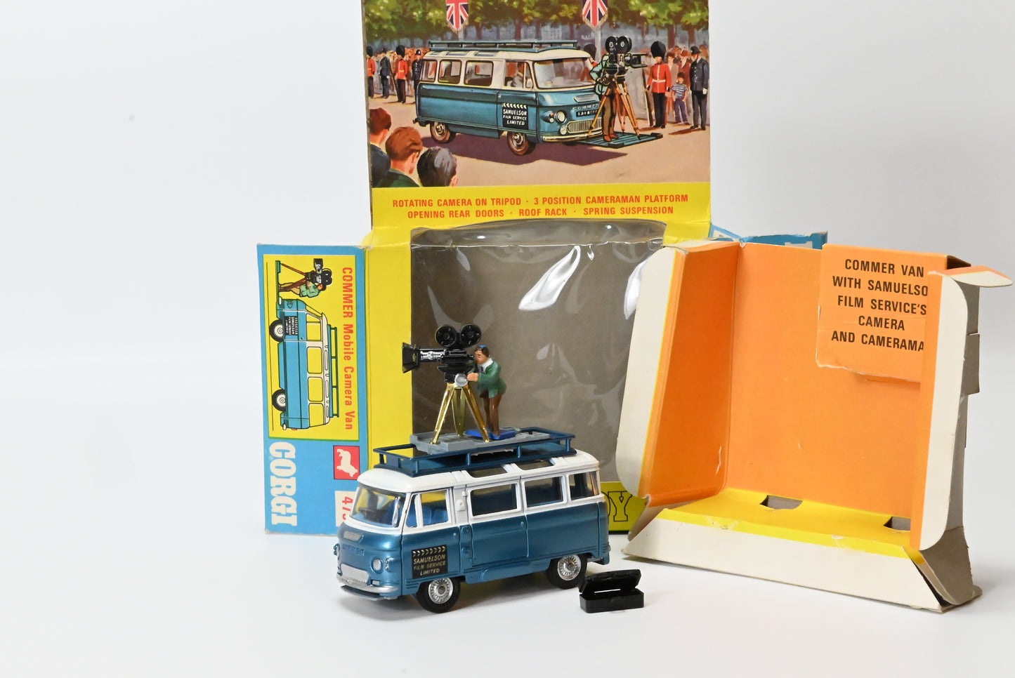 Corgi Toys 479 Commer ''Samuelson'' Camera Van