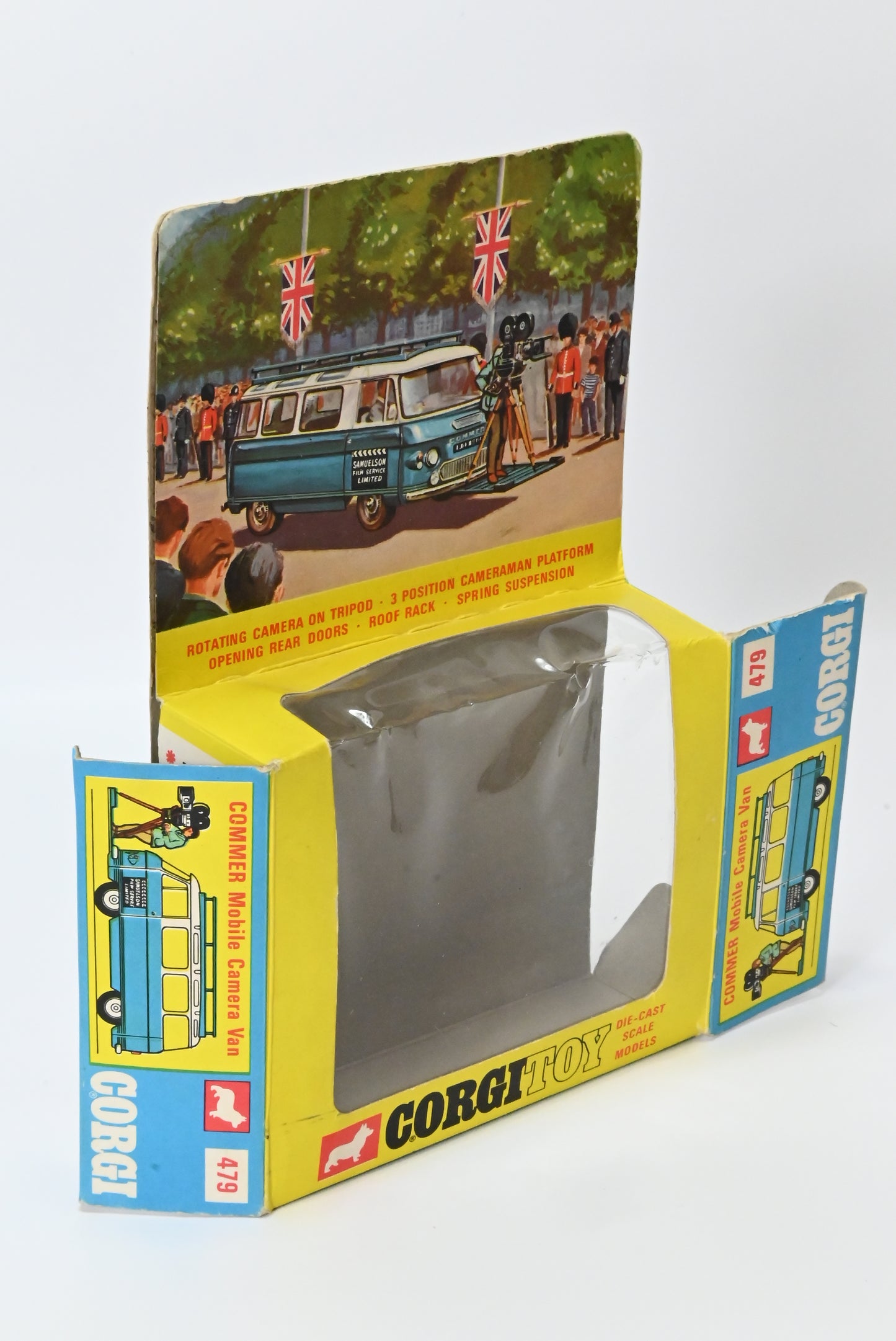 Corgi Toys 479 Commer ''Samuelson'' Camera Van