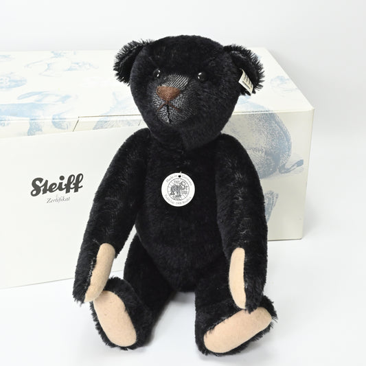 Steiff Teddy Bear Limited Edition Black 1908 Replica - 408564