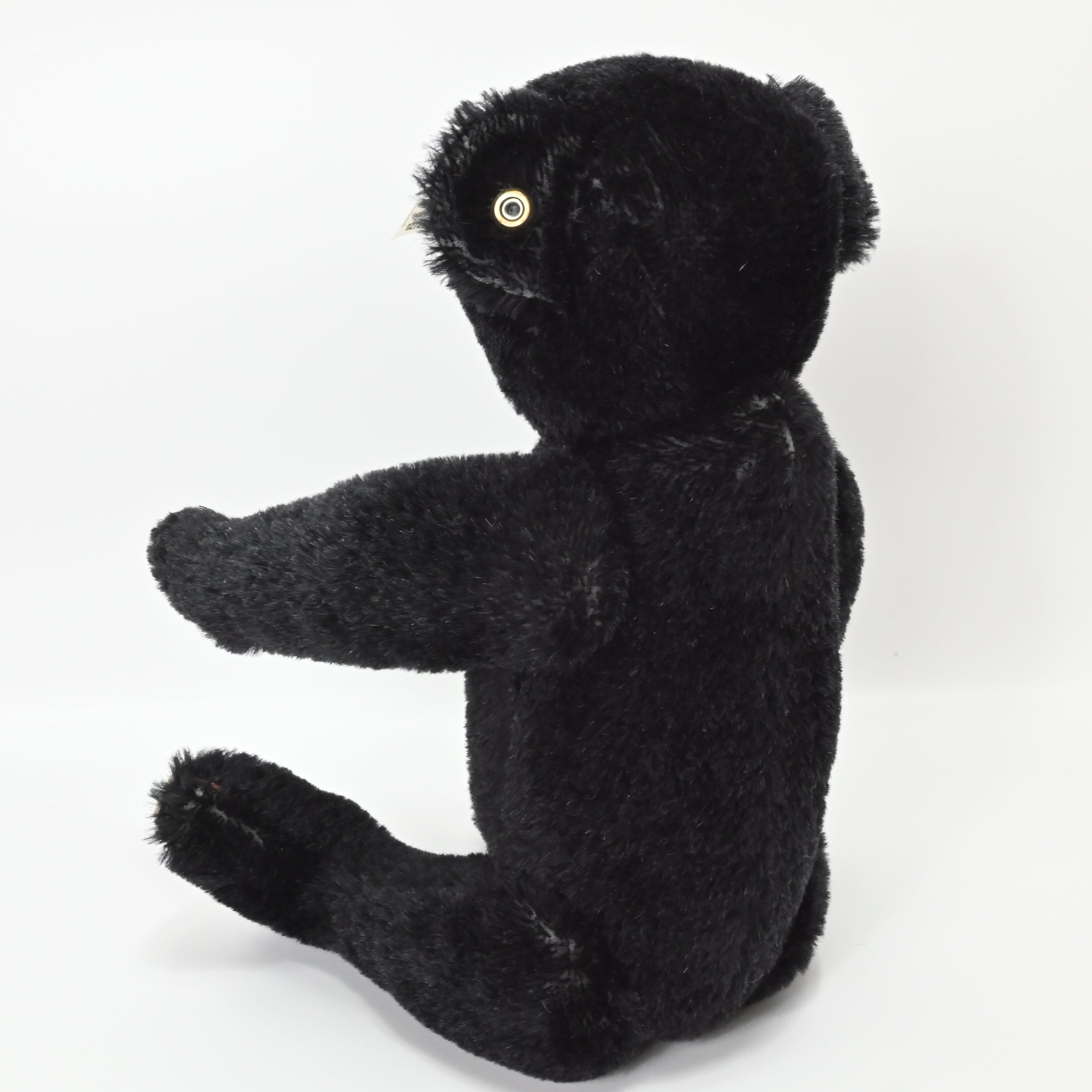 Steiff Teddy Bear Limited Edition Black 1908 Replica - 408564 