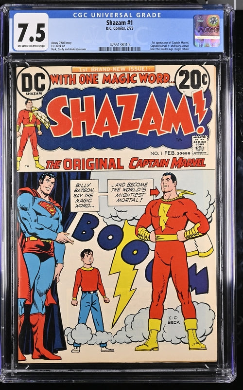 Shazam 1 - 2/73 D.C. Comics / CGC 7.5