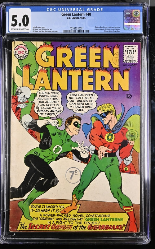 Green Lantern 40 - 10/65 D.C. Comics / CGC 5.0