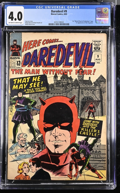 Daredevil #9 - 8/65 Marvel Comics / CGC 4.0