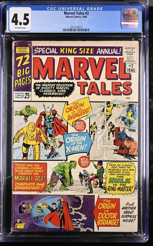 Marvel Tales 2 - 1965 Marvel Comics / CGC 4.5