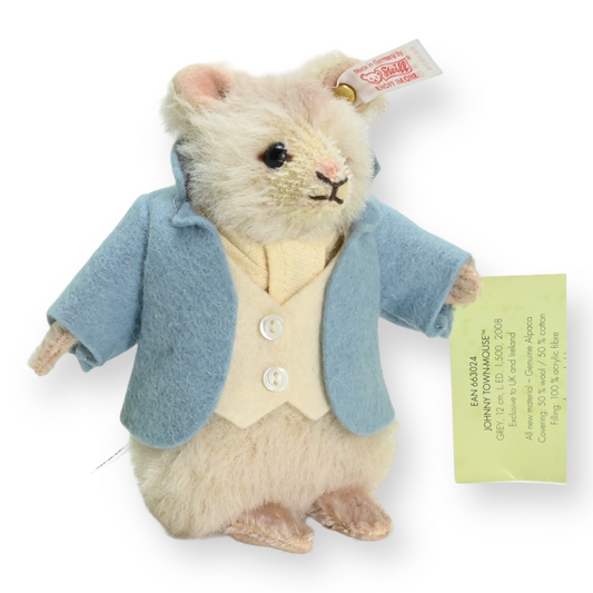 Steiff Beatrix Potter Johnny Town-Mouse - 663024  / Ltd Ed of 1500