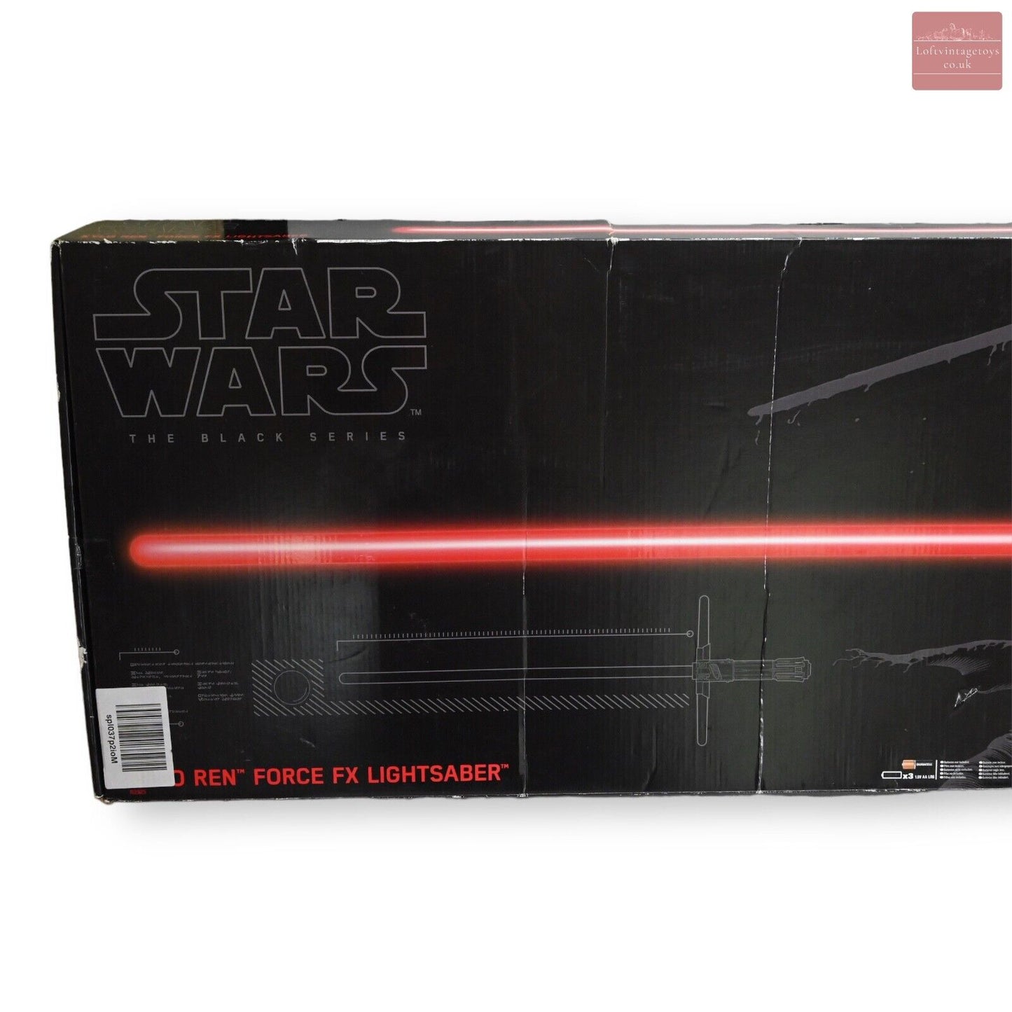 Star Wars The Black Series Kylo Ren Force FX lightsaber Hasbro Disney