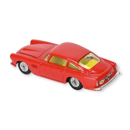 Corgi Toys 218 Aston Martin DB4 Red Body - Criss-Cross Hubs