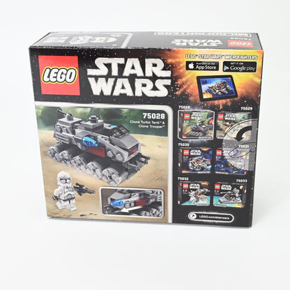 Lego 75028 Star Wars Clone Turbo Tank -  New & Sealed