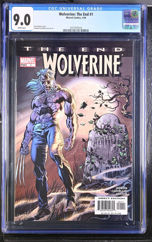 Wolverine: The End # 1 CGC 9.0 - 2004, Marvel Comics